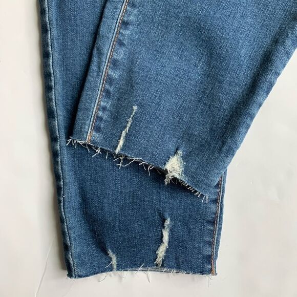 Old Navy Rockstar Super Skinny Ankle Distressed Size 4 - Picture 4 of 13